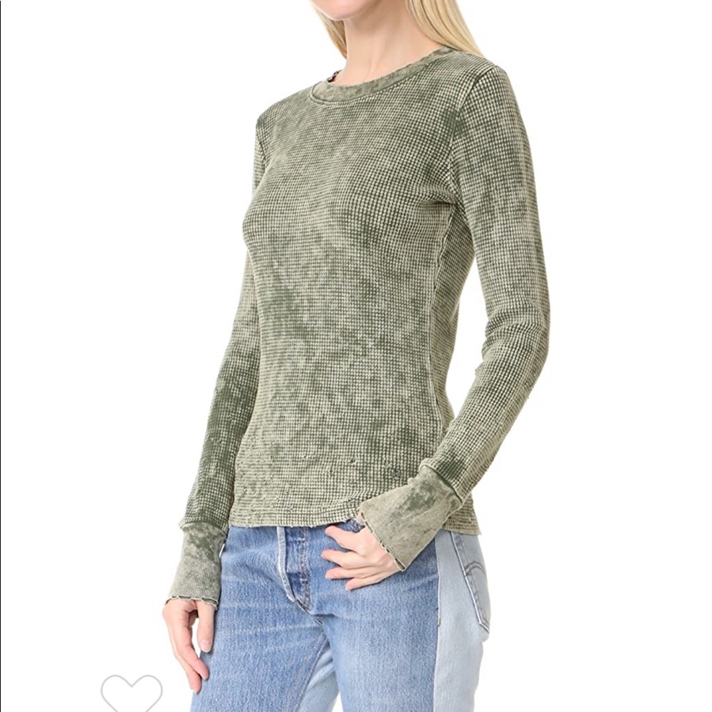 Cotton Citizen Monaco Thermal Tee Sage Dust L